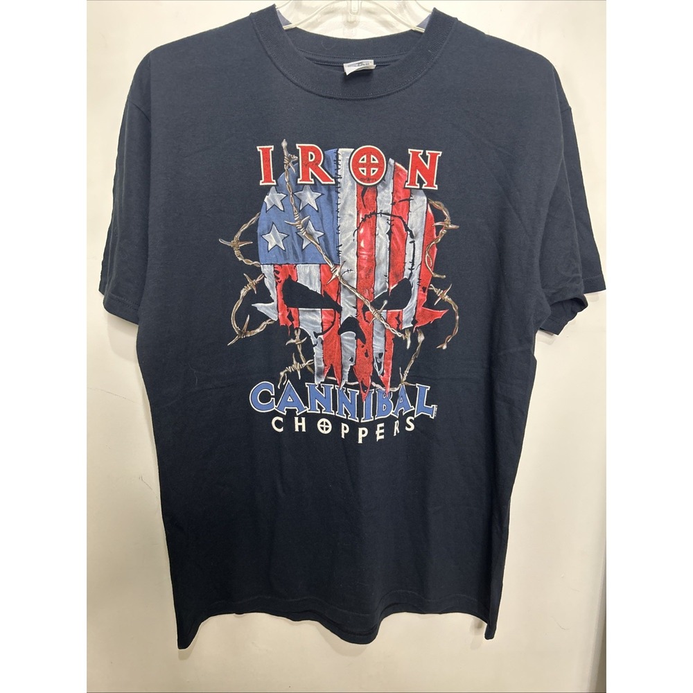 IRON CANNIBAL‎ CHOPPERS RIDE THE BEST EAT THE REST T-Shirt L
